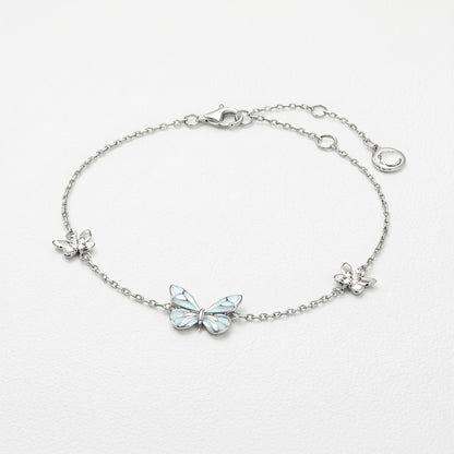 Blue Morpho Butterfly Bracelet